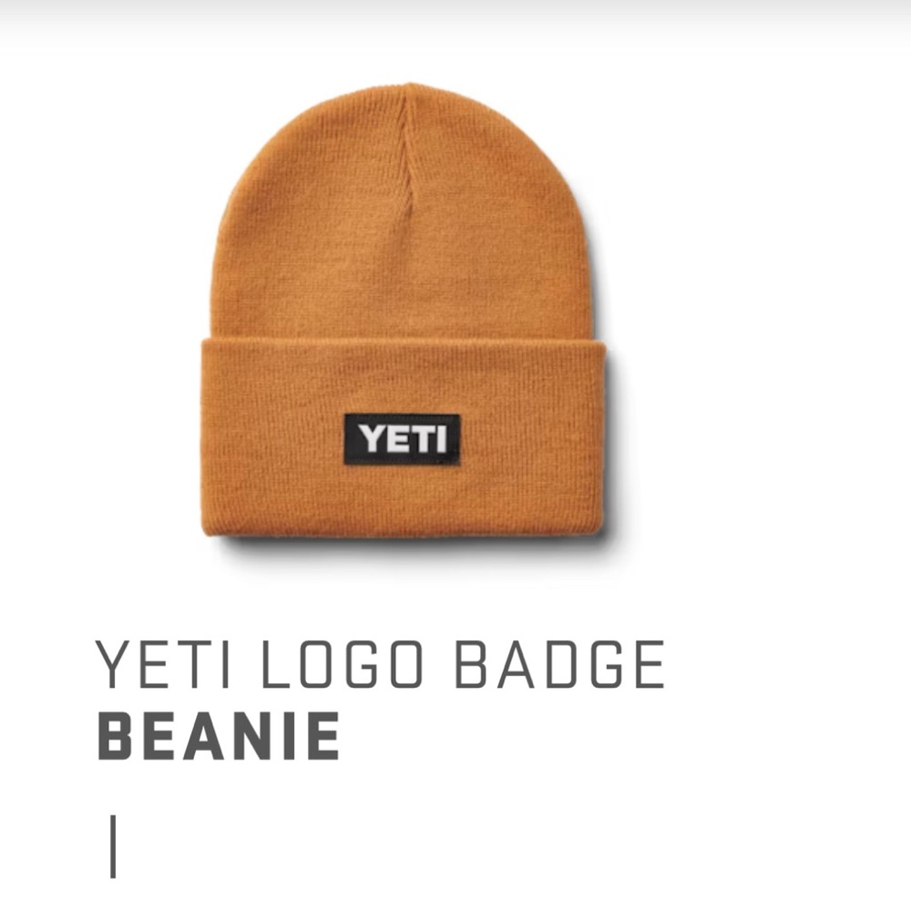 NWOT Yeti Beanie hat